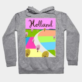 Holland Vintage style travel poster Hoodie